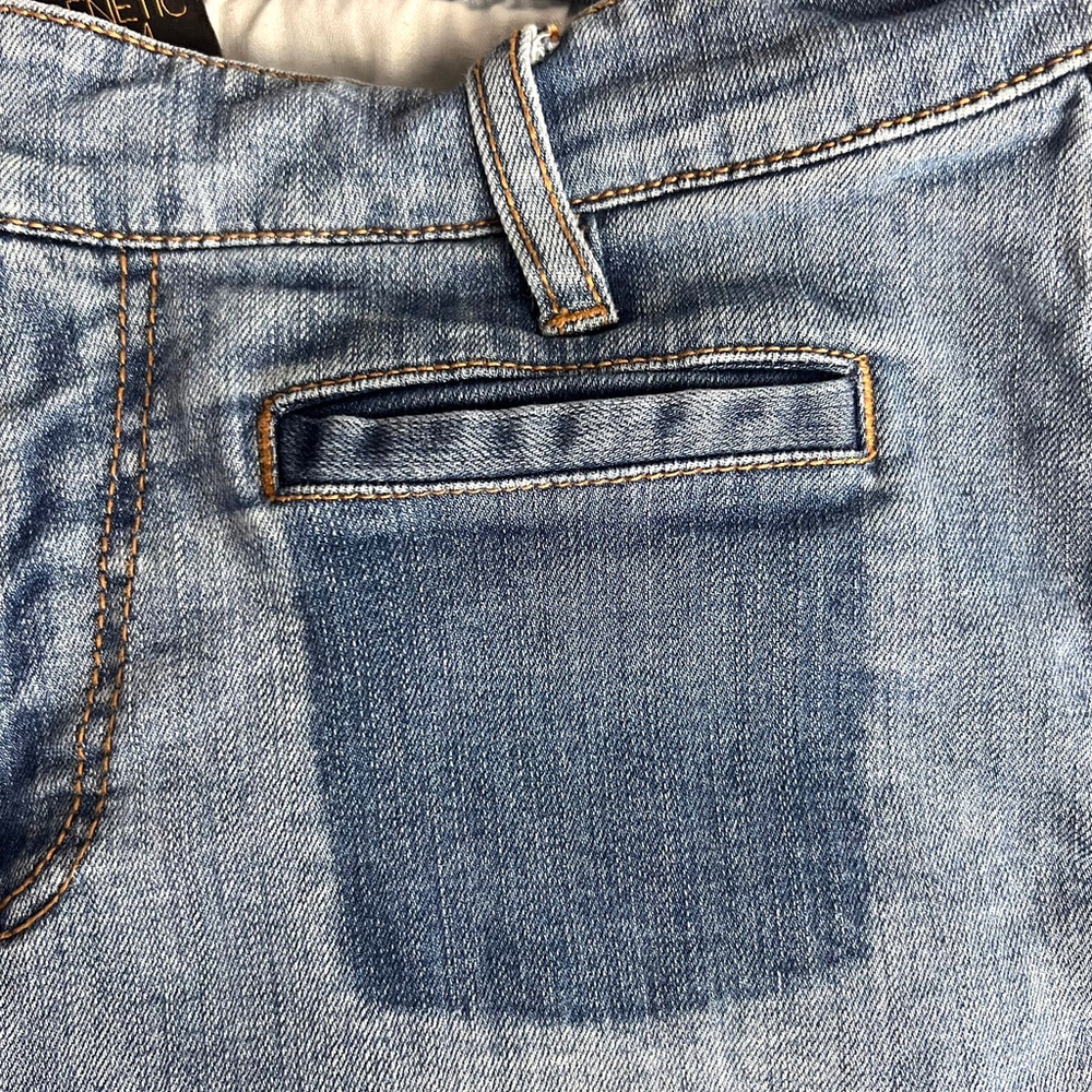 Genetic Denim Visionaries Nevena 'The Adriane' Wide Leg Flare Jeans Y2K Indie - Picture 6 of 11